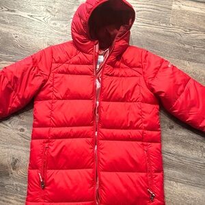 Columbia Bright Red Puffer Jacket